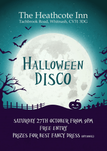 halloween poster copy