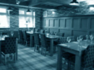 Dining blue