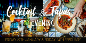Cocktail and tapas evening
