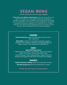 Heathcote Xmas Vegan
