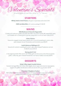 Roseacre Valentines menu pdf
